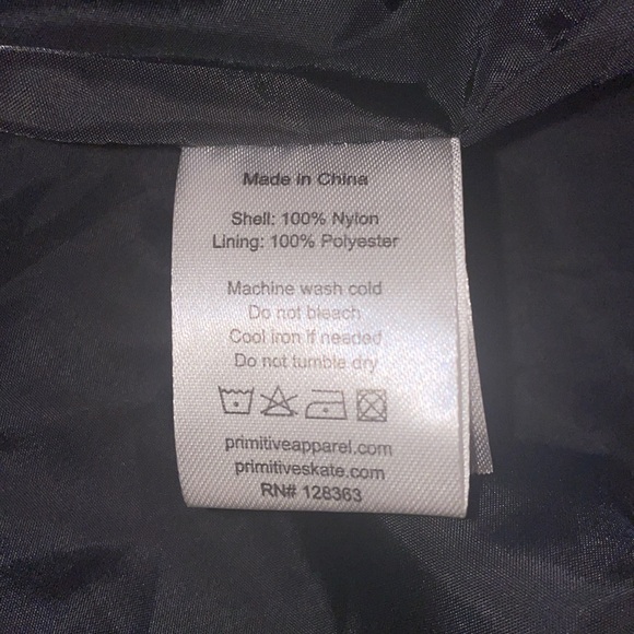 Like new Primitive x Naruto Shippuden II Itachi Black Windbreaker Jacket - Picture 4 of 6